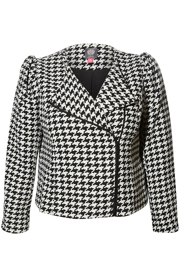 Puff Sleeve Moto Jacket Slide 1