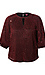 Keyhole Shine Blouse Thumb 1