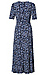 Faux Wrap Midi Dress Thumb 2