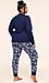 Womens PJ Novelty Red Plus Thumb 3