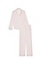 Victoria's Secret Modal Long PJ Stripe White Thumb 1