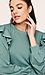 Ruffle Sweatshirt Thumb 1