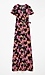 Floral Wrap Dress Thumb 1