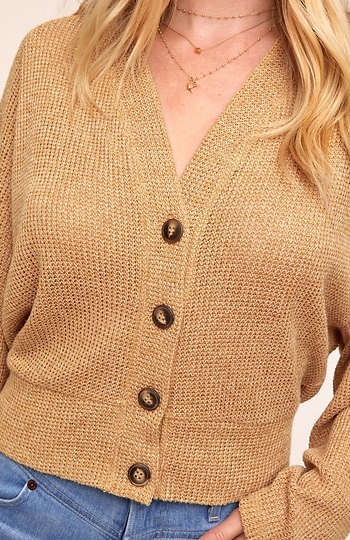 Statement Button Cardigan Slide 1
